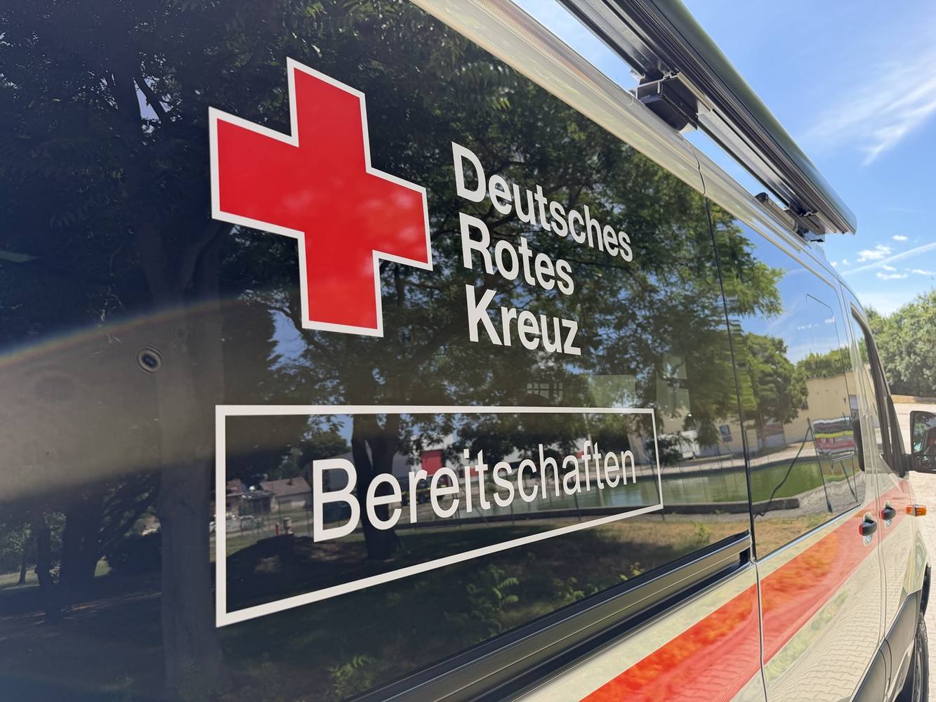 Beschriftung der DRK-Bereitschaften
